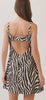 Zebra Mini Dress