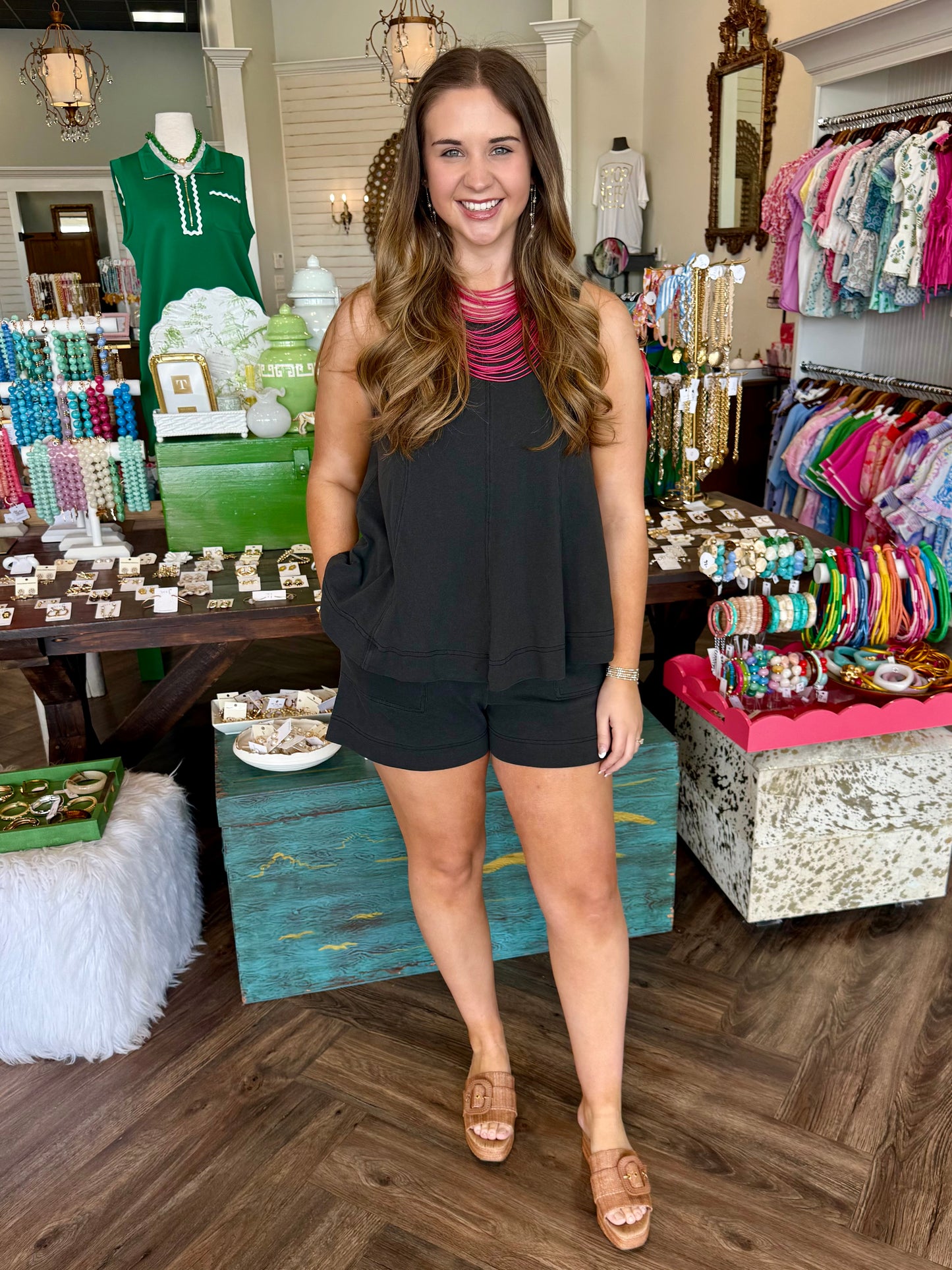 Olivia Casual Set: Black