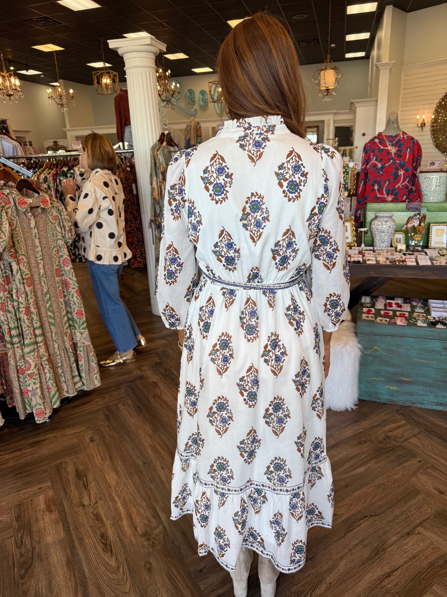 Jordan Design Midi Dress Dress
