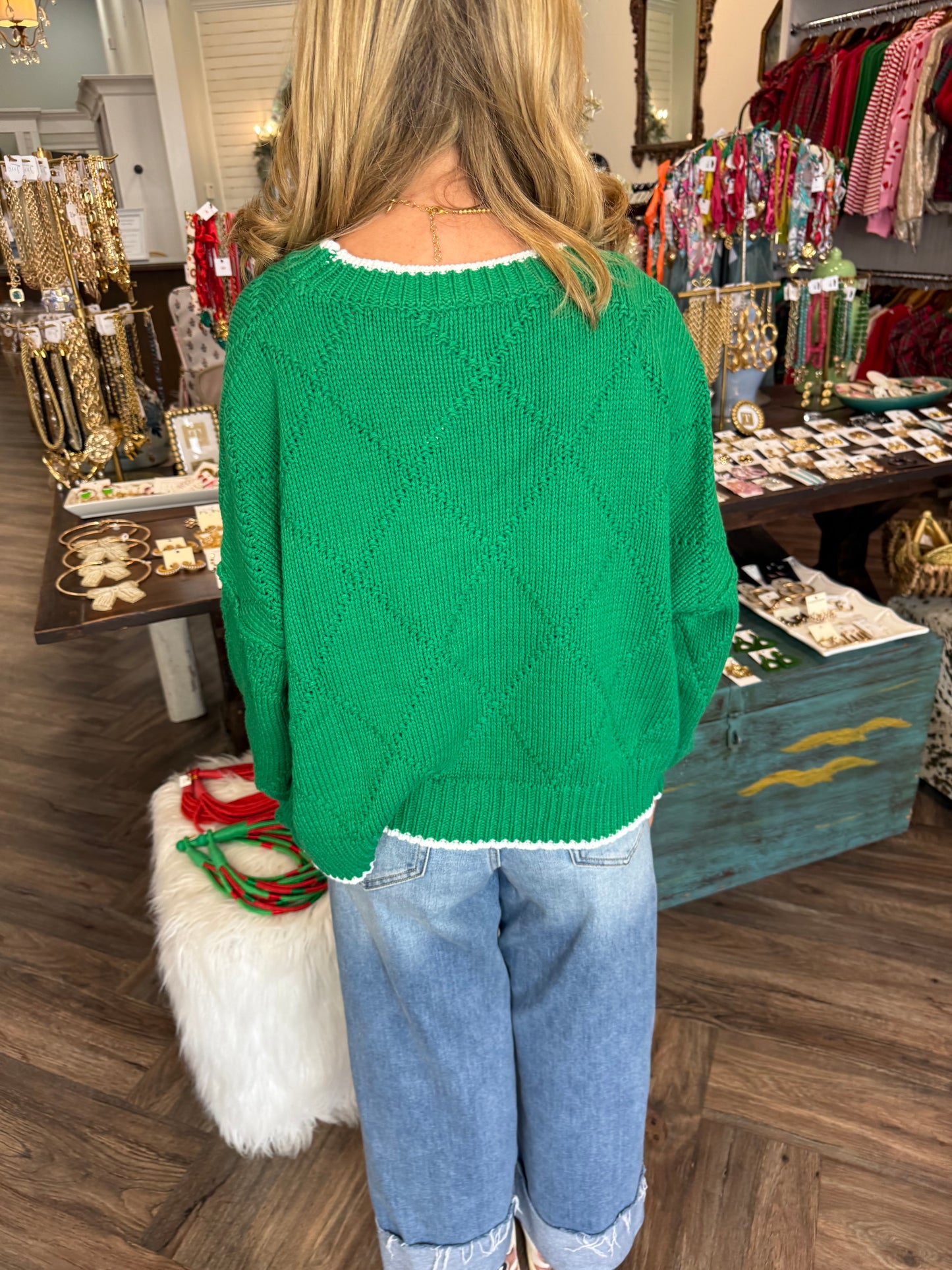 Greta Green Sweater