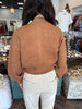 Braided Camel Sweater Top