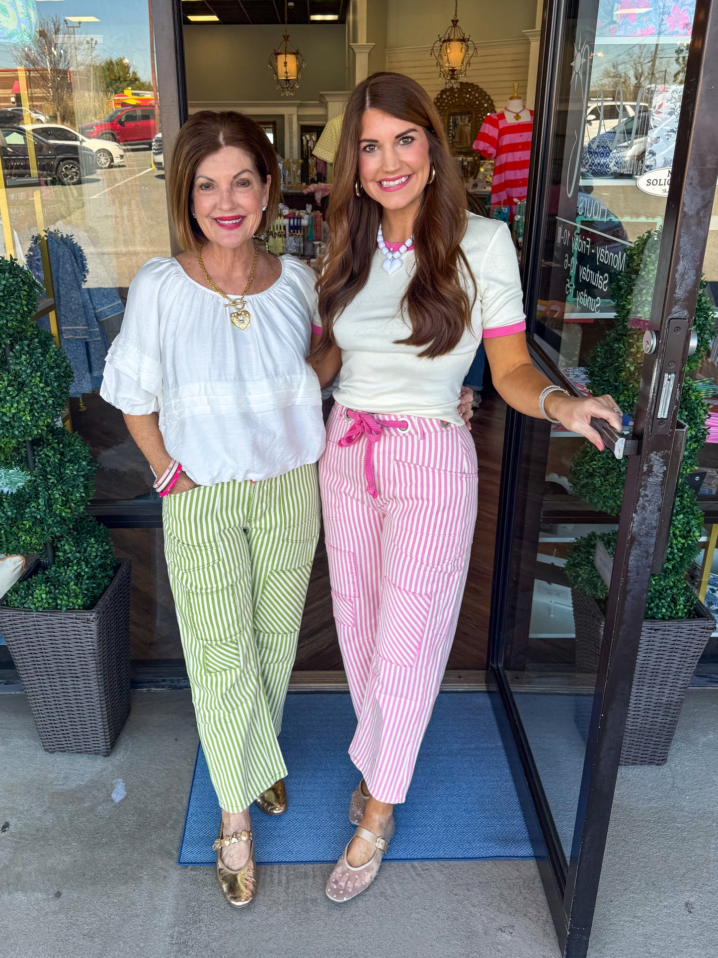 Apple Green Drawstring Pants