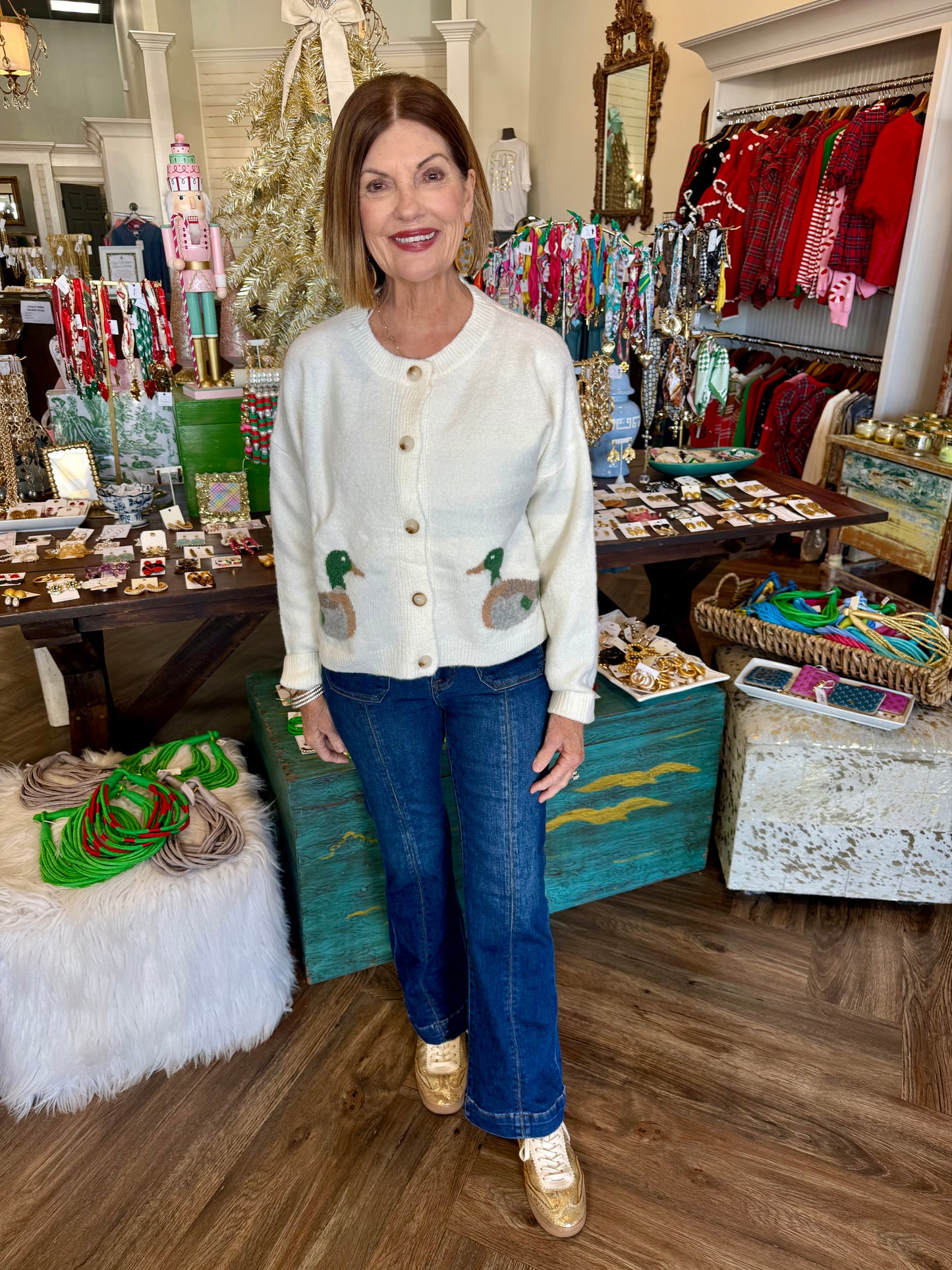 Mallard Button Cardigan