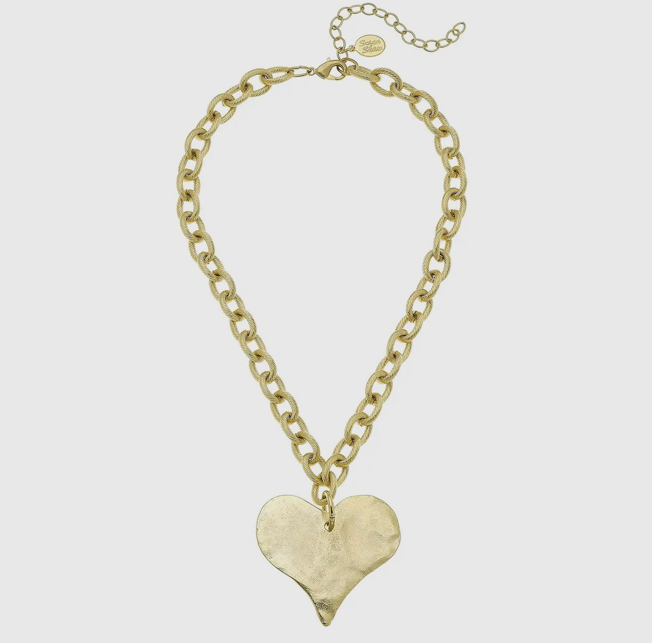Susan Shaw: Heart Design Necklace
