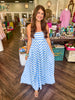 Seaside Stripe Maxi Dress
