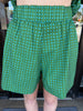 Green and Teal Polka Dot Set