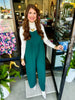 Juile Jumpsuit: Hunter Green