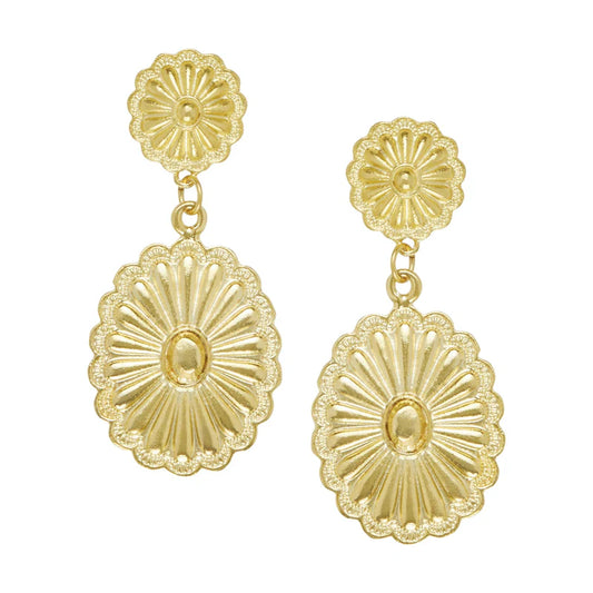 Jane Oval Earrings; Earrings