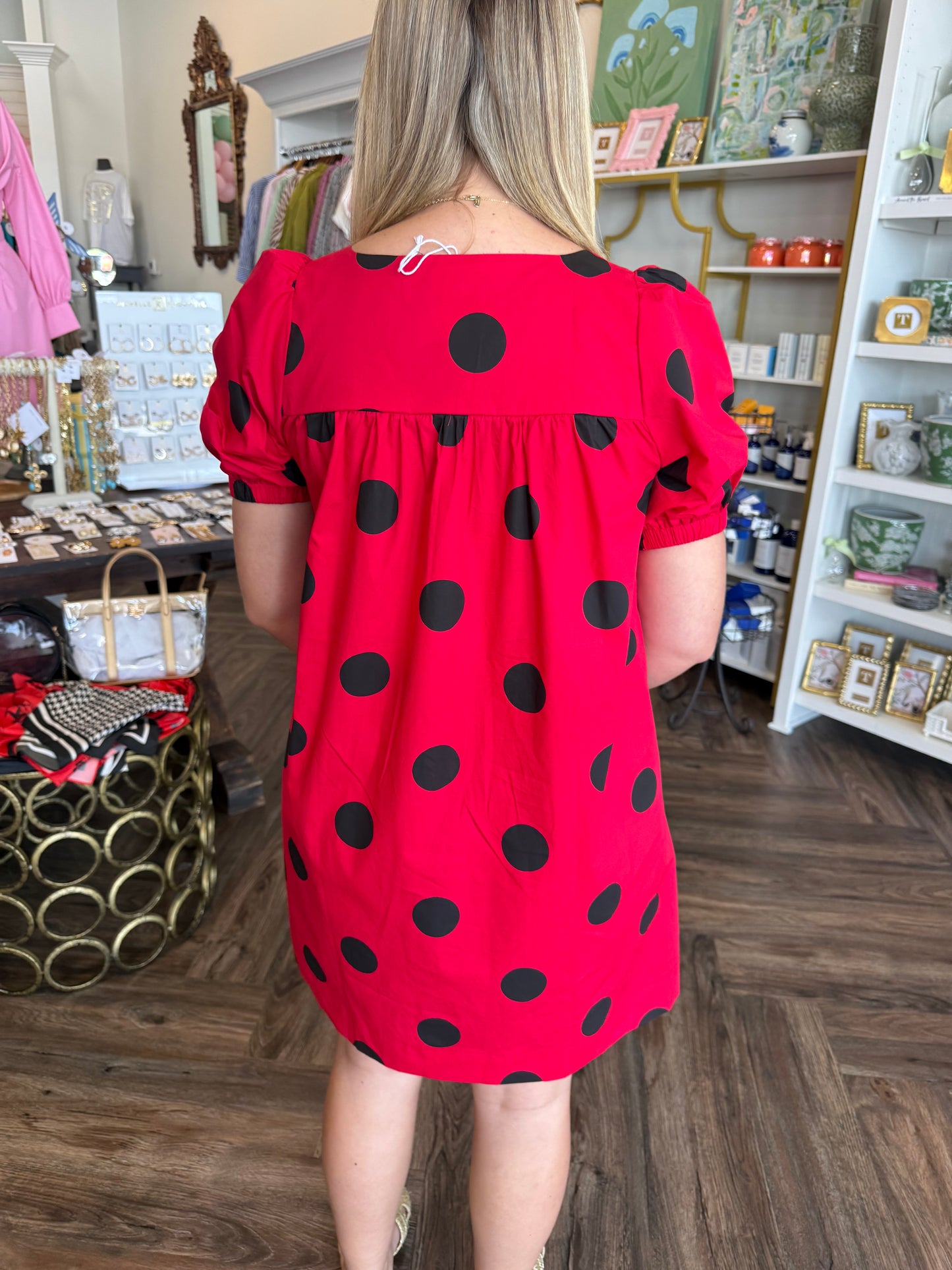 Georgia Dotted Dress