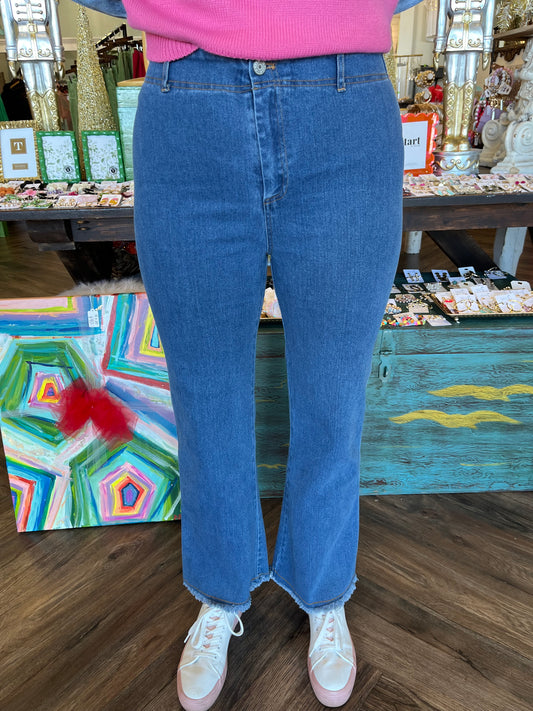 Soft Wash Pants: Medium Denim