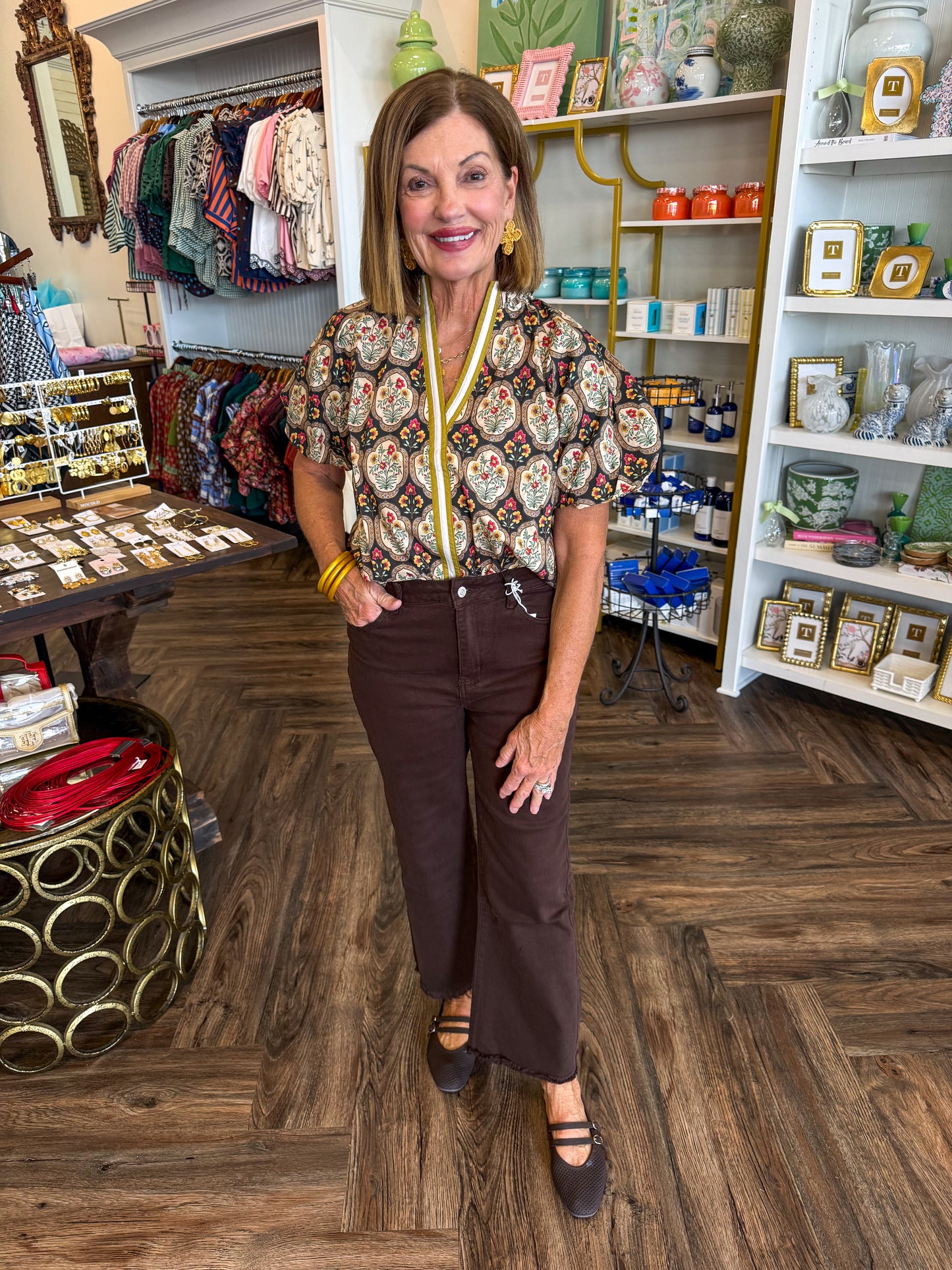 Floral Heirloom Top