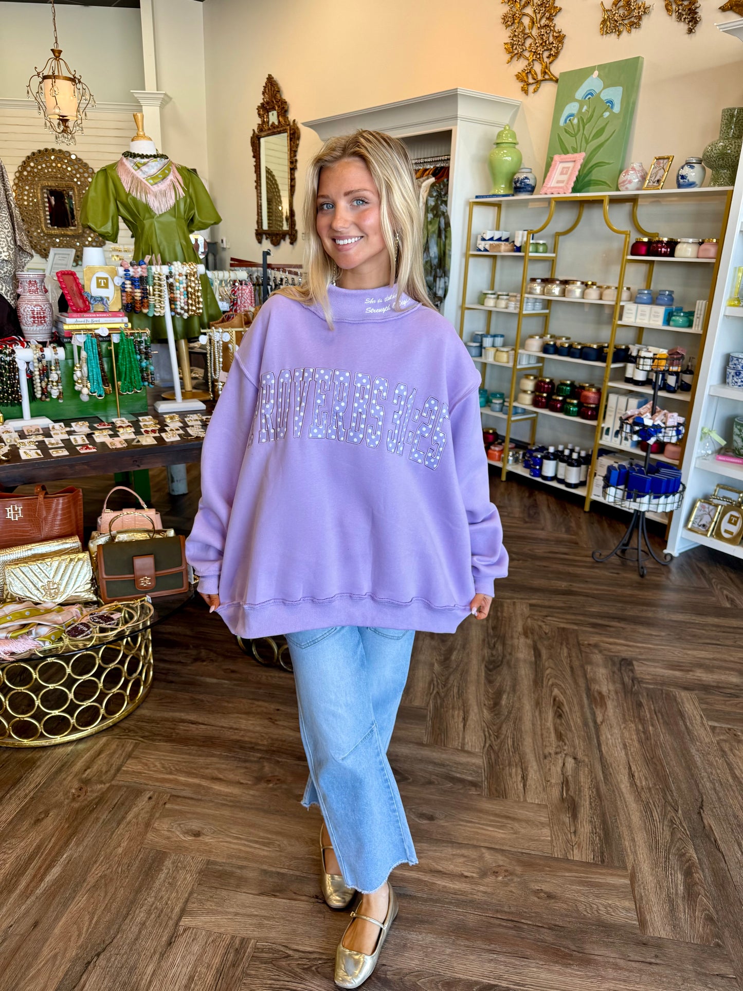 Proverbs 31 Mockneck Sweatshirt