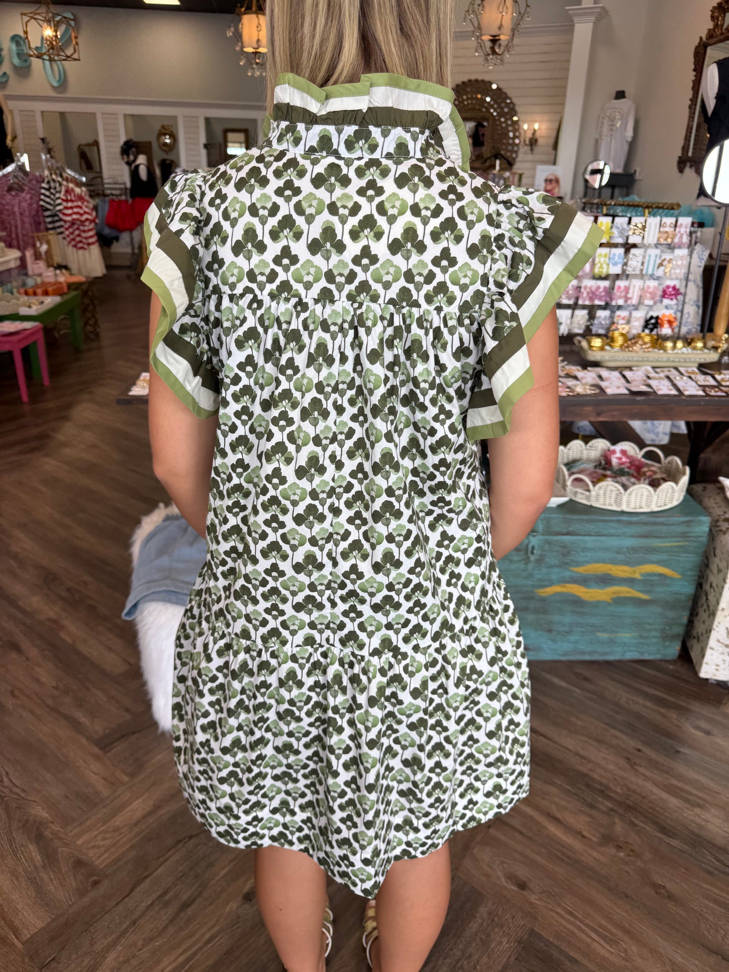 Lucky Green Dress