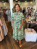 Von Trapp Tie Midi Dress