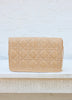 Caroline Hill Bryn Clutch/Crossbody: Natural Quilted