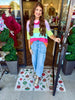 Rainbow Knit Sweater