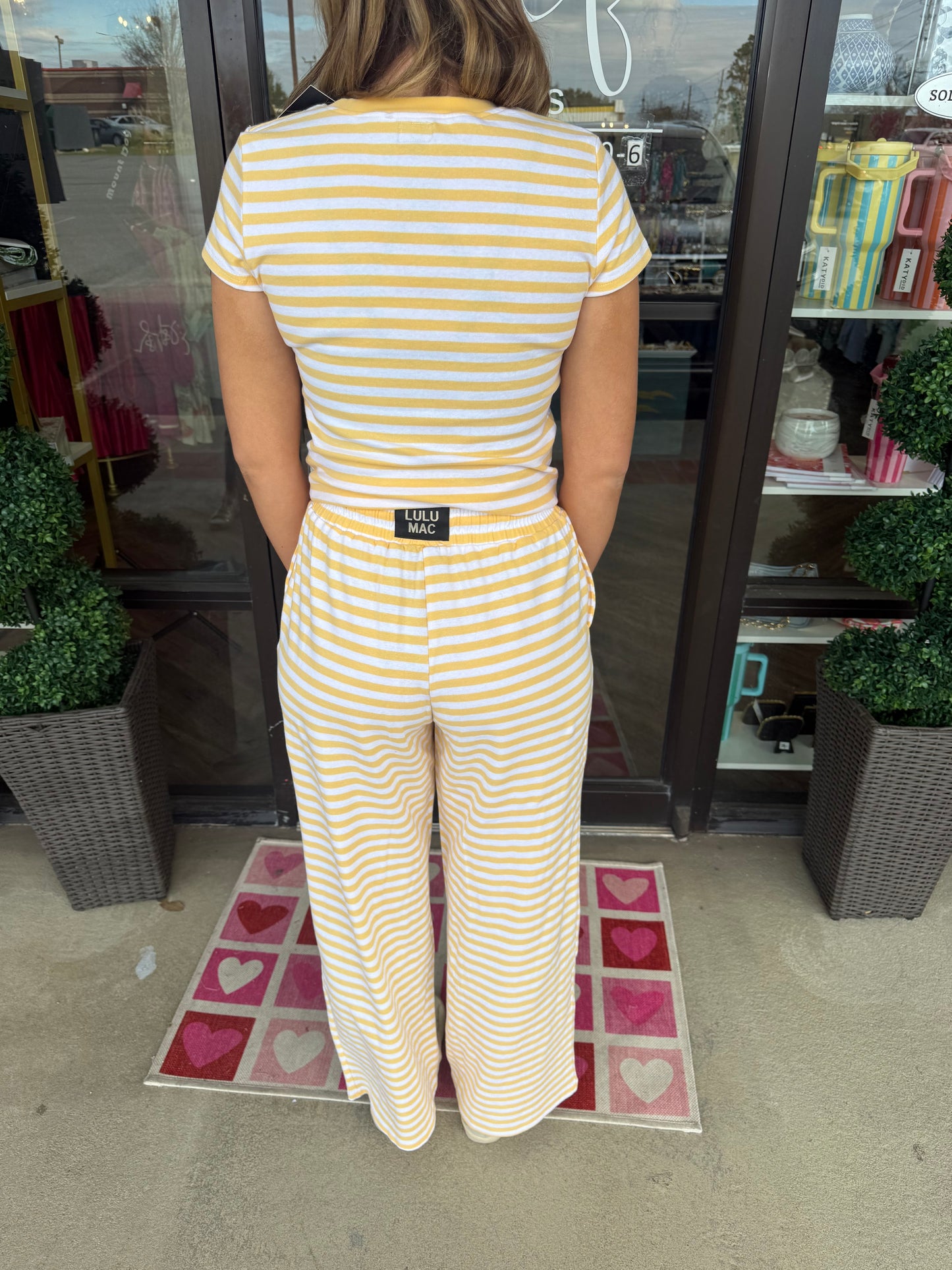 LuluMac Pant Set: Yellow