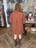 Brown Sugar Mini Dress