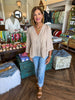 Mary Square Monroe Top: Doeskin
