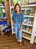 Mary Square Gossamer Wings Top