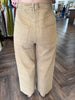 Gold Button Mocha Jeans