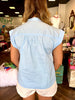 Baby Blues Scalloped Top
