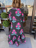Cocoa Bloom Maxi Dress