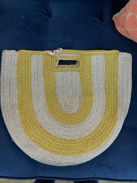 Silver and Gold Tote Bag
