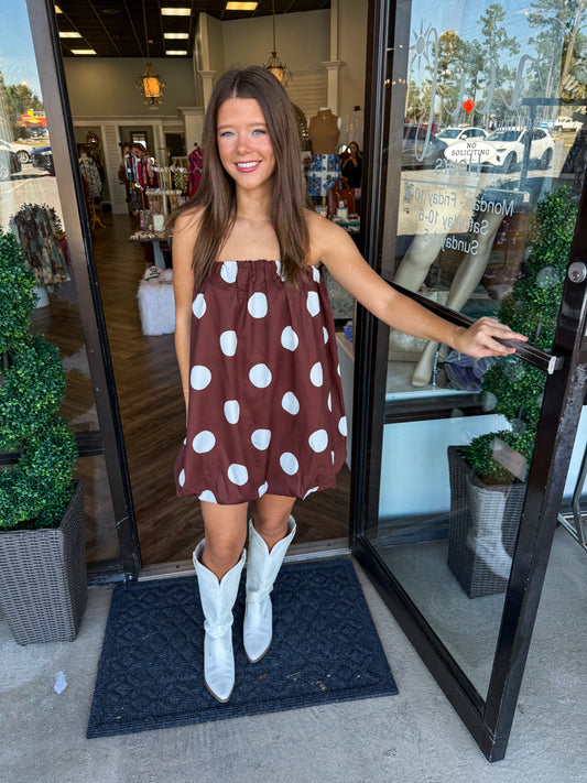 Bubble Dotted Dress