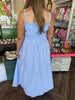 Gingham Smocked Maxi Dress