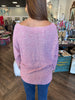 Regan Sweater: Pink