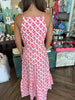 Alden Pink Petal Midi Dress
