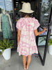Pink Landscape Dress