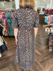 Chason Cheetah Midi Dress