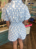 Sky Dotted Romper