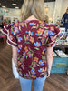 Colorful Flower Top