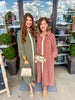 Deerly Loved Midi Dress: Marsala