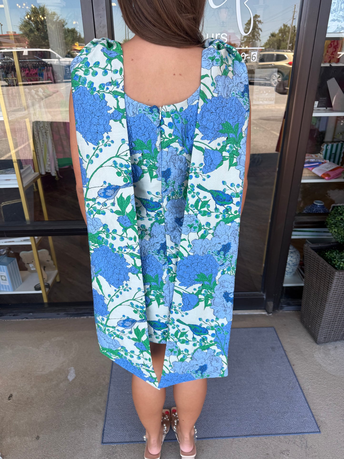Elegance Dress: Blue