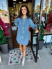 Washed Denim Dress