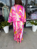 Shades Of Paradise Cape Maxi Dress