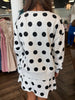 Polka Pretty Sweat Set: Gray
