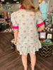 Lillypad Print Dress