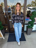 Black Mix Blouse