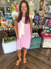 Scarf Dress: Pink