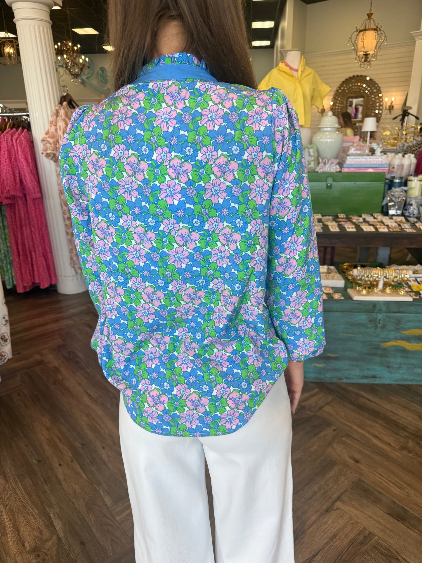 Mary Square: Gianna Top| Vintage Posies