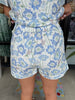 Zinnia Set: Blue