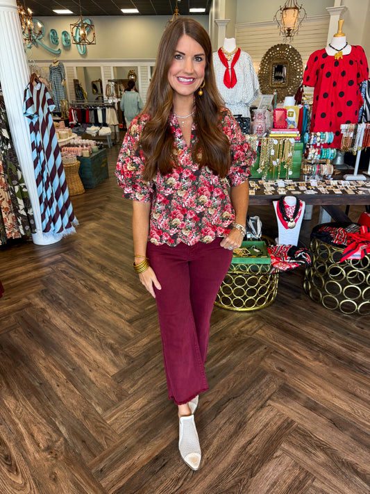 Field Of Roses Top