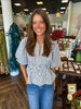 Gameday Plaid Peplum Top