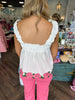 Embroidered Rose Top