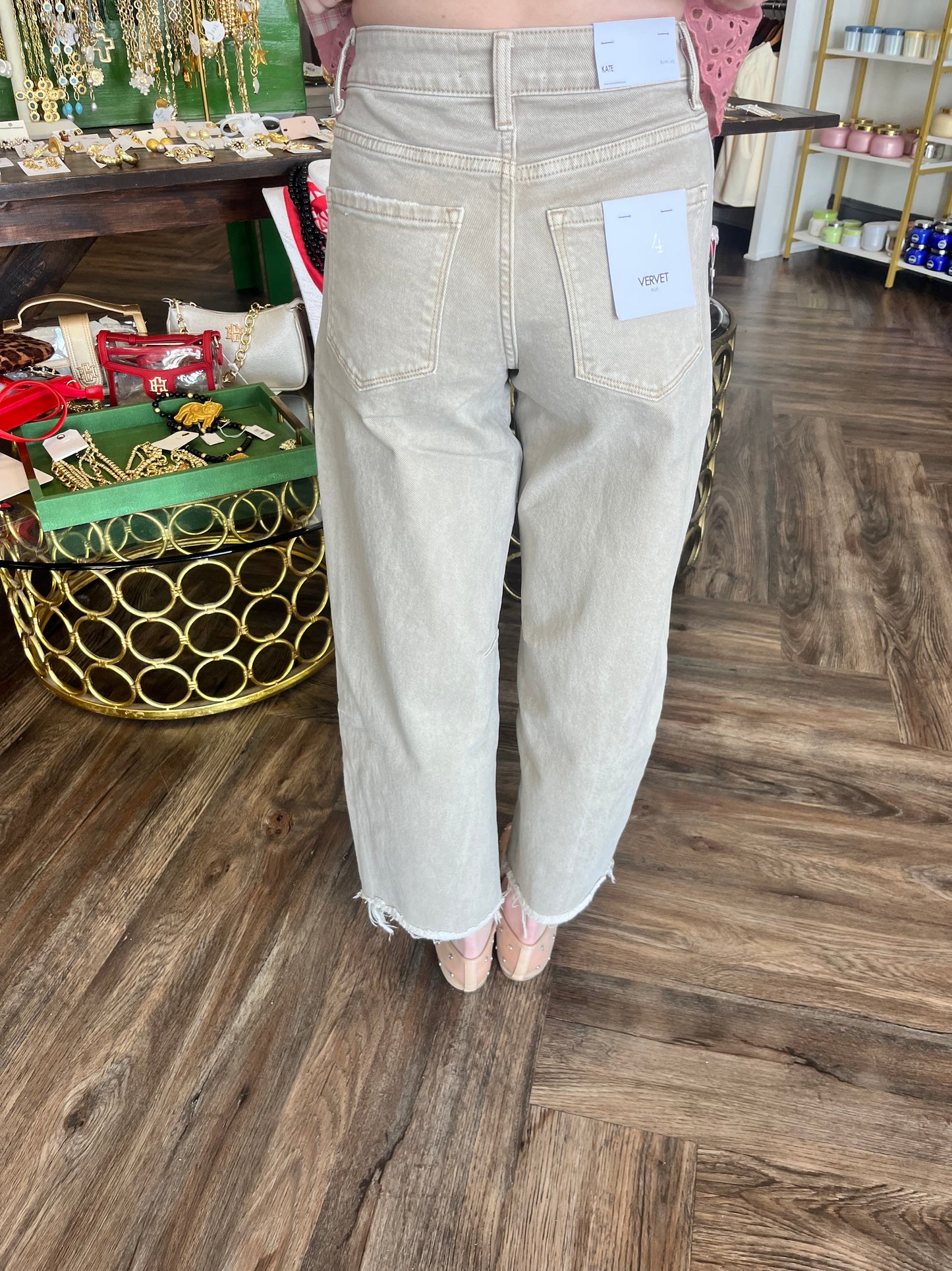 Vervet Jeans: Dk Tan